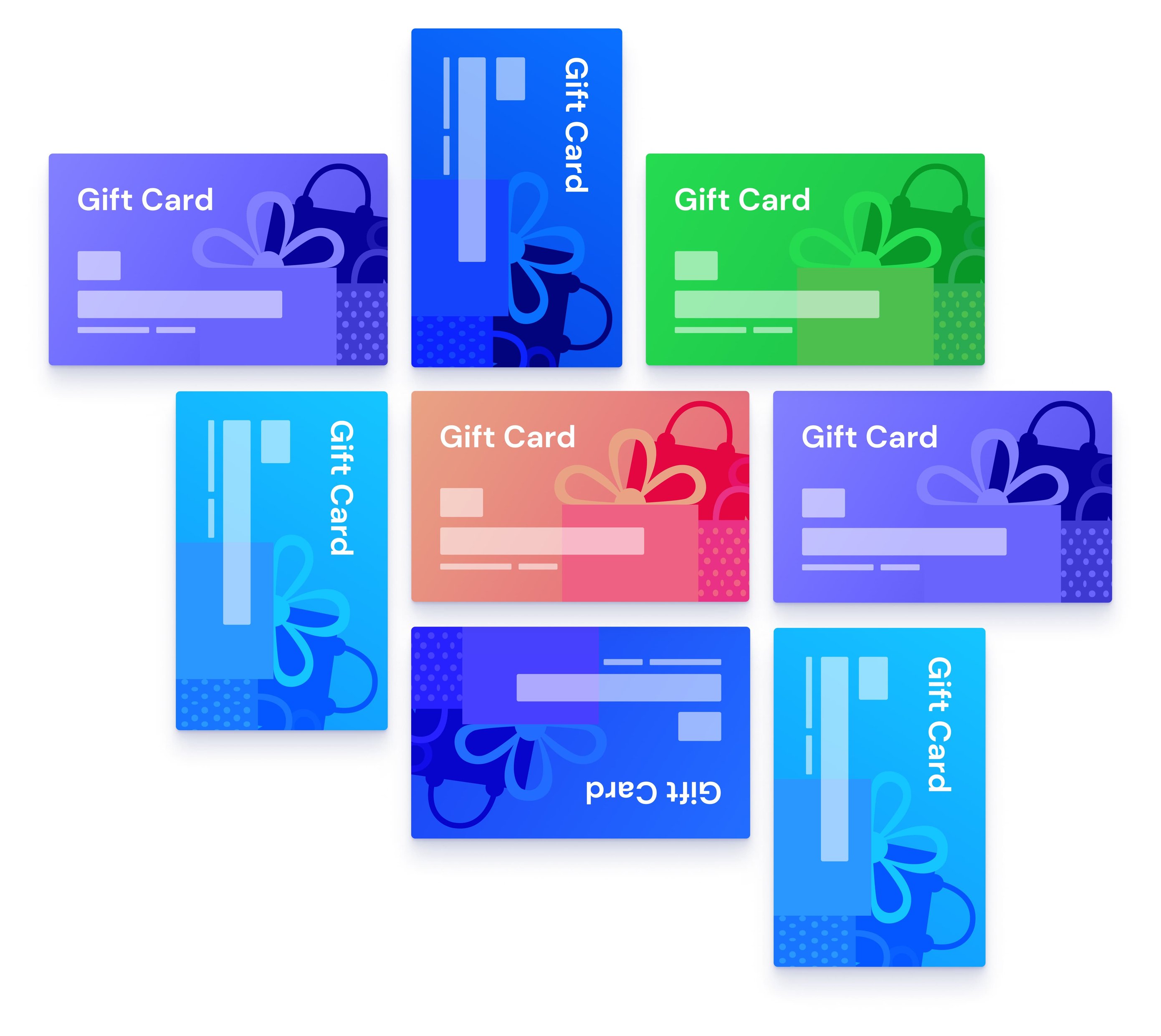 gift card cluster