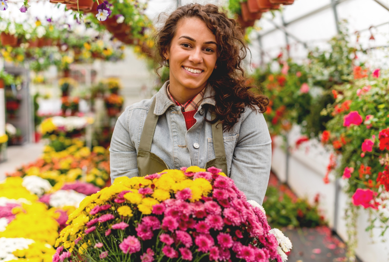 Flower shop payment processing