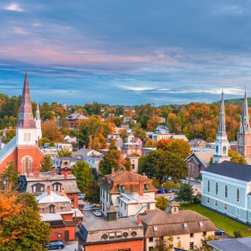 vermont skyline