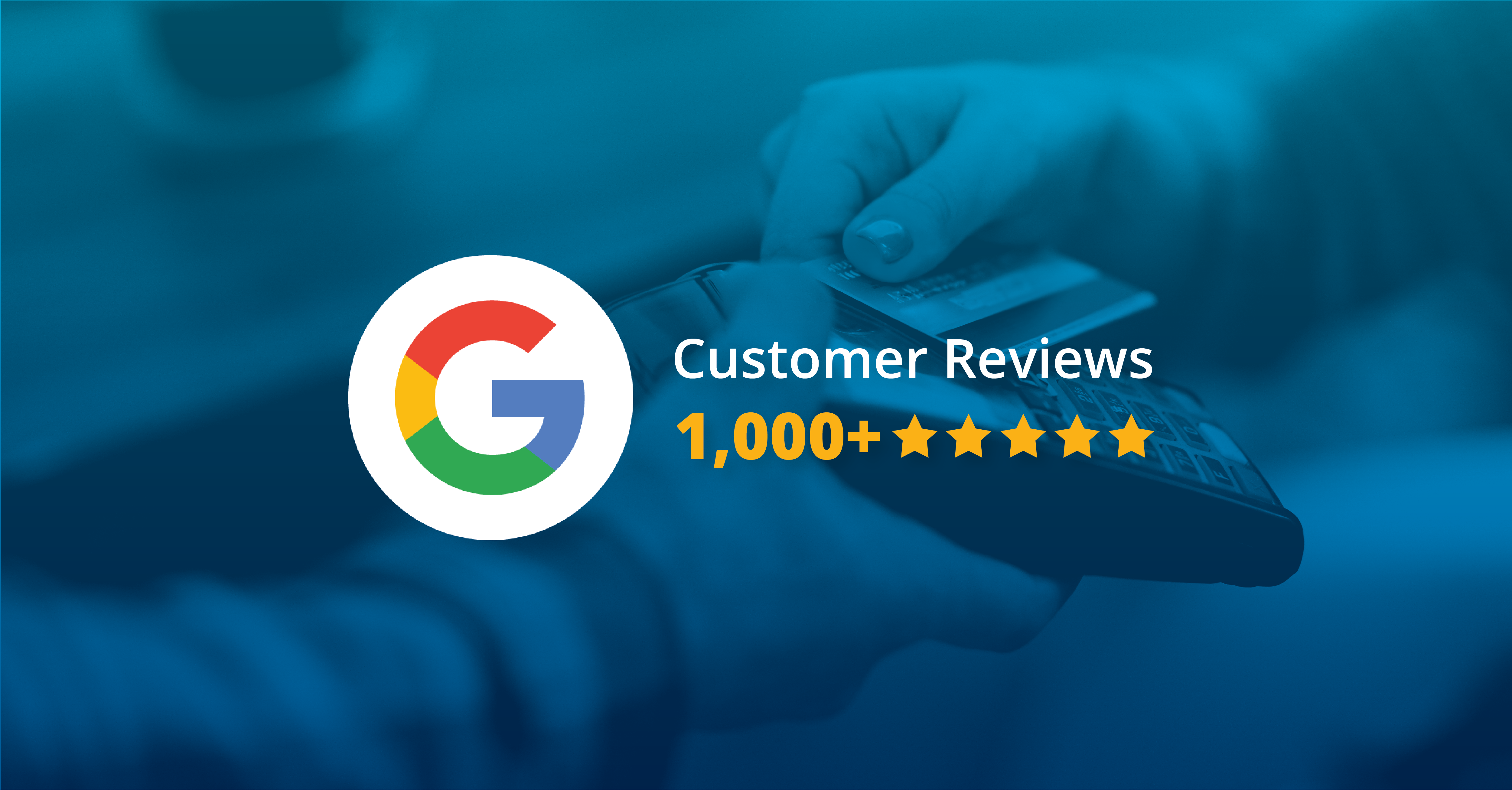 Electronic Merchant Systems receives 1,000 customer reviews on Google