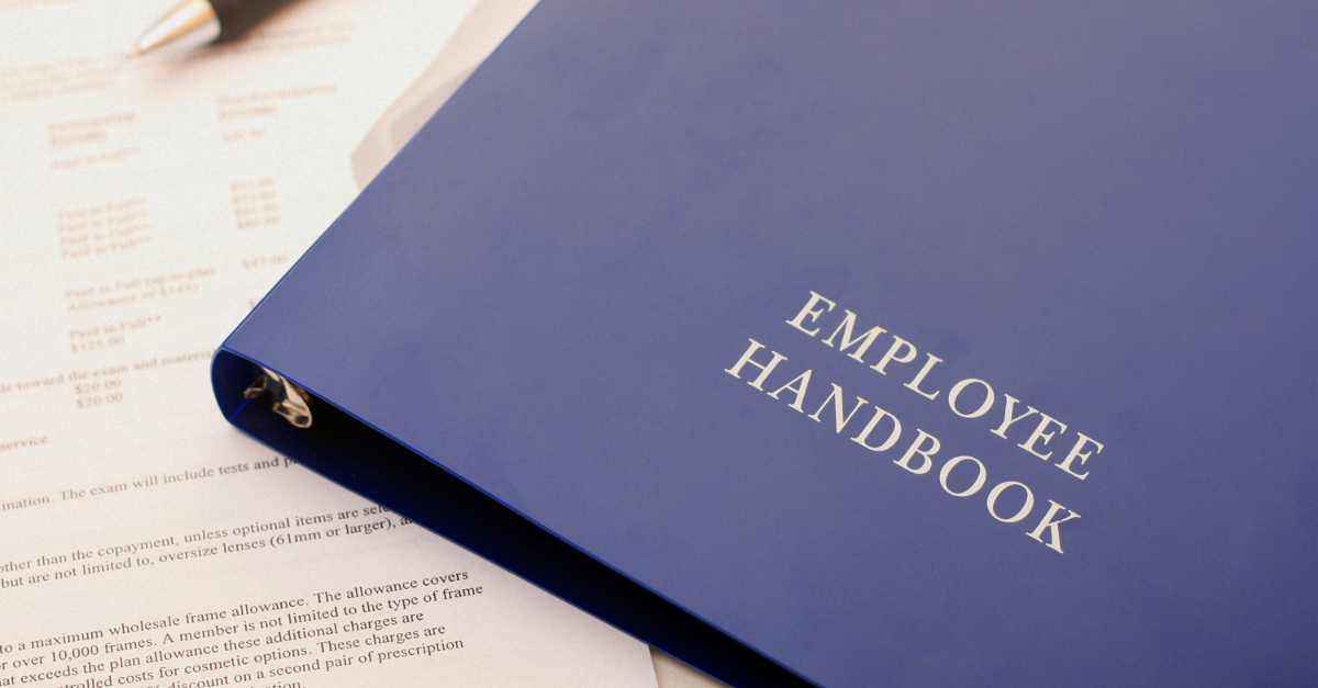 How should you create your employee handbook?