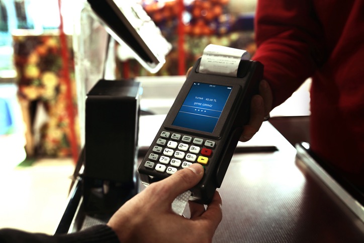 Electronic payment system machine